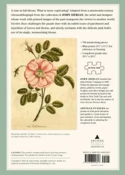 Övriga Artisan Puzzles: John Derian - Garden Rose (1000)