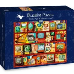 Bluebird Puzzle : Aimee Stewart - Golden Age of Television-Shelf (1000)