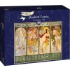 Bluebird Puzzle : Alfons Mucha - Four Seasons, 1900 (1000)