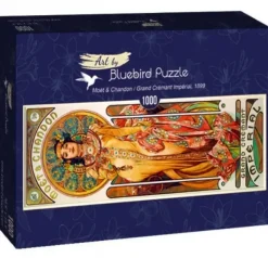 Bluebird Puzzle : Alfons Mucha - Moet & Chandon / Grand Crémant Impérial, 1899 (1000)