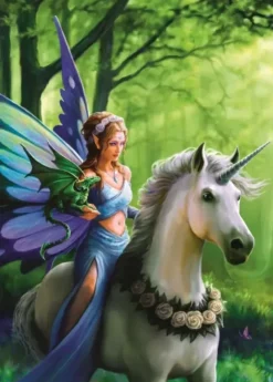 Bluebird Puzzle : Anne Stokes - Realm of Enchantment (1500)