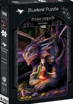 Bluebird Puzzle : Anne Stokes - Spirit Dragon (1000)