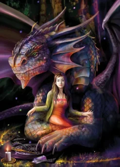 Bluebird Puzzle : Anne Stokes - Spirit Dragon (1000)