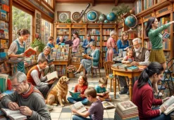 Bluebird Puzzle : Bookstore (1000)