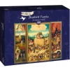 Bluebird Puzzle : Bosch - The Haywain Triptych (1000)