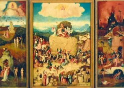 Bluebird Puzzle : Bosch - The Haywain Triptych (1000)
