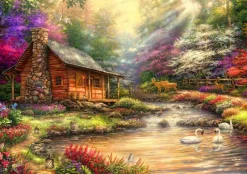 Bluebird Puzzle : Brookside Retreat (1000)