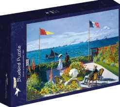 Bluebird Puzzle : Claude Monet - Garden at Sainte-Adresse, 1867 (3000)