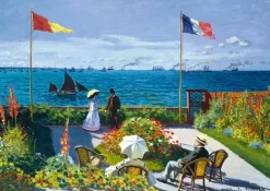 Bluebird Puzzle : Claude Monet - Garden at Sainte-Adresse, 1867 (1000)