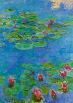 Bluebird Puzzle : Claude Monet - Water Lilies, 1917 (1000)