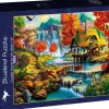 Bluebird Puzzle : Country House by the Water Fall (1000)