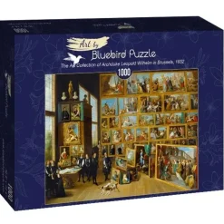 Bluebird Puzzle : David Teniers the Younger - The Art Collection of Archduke Leopold Wilhelm in Brussels, 1652 (1000)