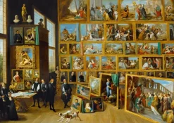 Bluebird Puzzle : David Teniers the Younger - The Art Collection of Archduke Leopold Wilhelm in Brussels, 1652 (1000)