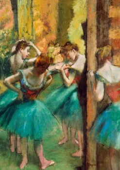 Bluebird Puzzle : Degas - Dancers, Pink and Green, 1890 (1000)