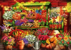 Bluebird Puzzle : Flower Market Stall (1000)
