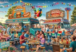Bluebird Puzzle : Food Trailer (1000)