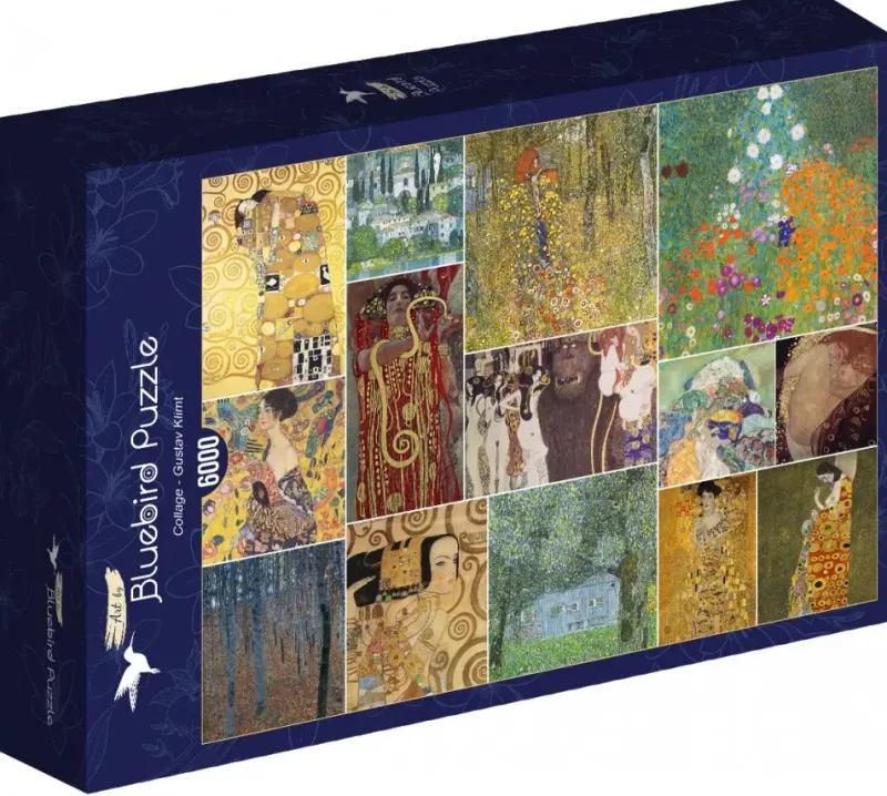 Bluebird Puzzle : Gustav Klimt - Collage (6000)