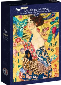 Bluebird Puzzle : Gustav Klimt - Lady With Fan, 1918 (2000)