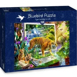 Bluebird Puzzle : Jan Patrik Krasny - Tiger Coming to Life (1500)