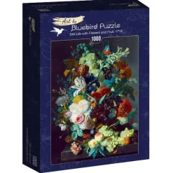 Bluebird Puzzle : Jan Van Huysum - Still Life with Flowers and Fruit, 1715 (1000)