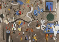 Bluebird Puzzle : Joan Miro - Harlequin's Carnival, 1924-1925 (1000)