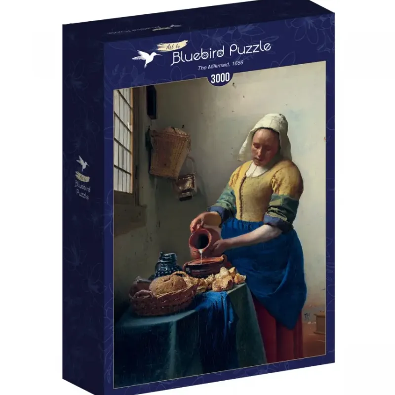 Bluebird Puzzle : Johannes Vermeer - The Milkmaid, 1658 (3000)