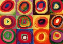 Bluebird Puzzle : Kandinsky - Colour Study, 1913 (1000)