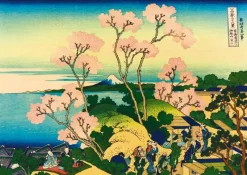 Bluebird Puzzle : Katsushika Hokusai - Shinagawa on the Tokaido, 1832 (1000)