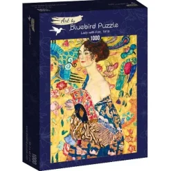 Bluebird Puzzle : Klimt - Lady With Fan, 1918 (1000)