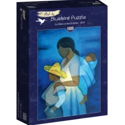 Bluebird Puzzle : Louis Toffoli - La Mere et Les Enfants, 1973 (1000)
