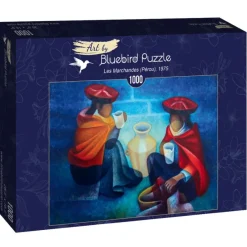 Bluebird Puzzle : Louis Toffoli - Les Marchandes (Pérou), 1975 (1000)