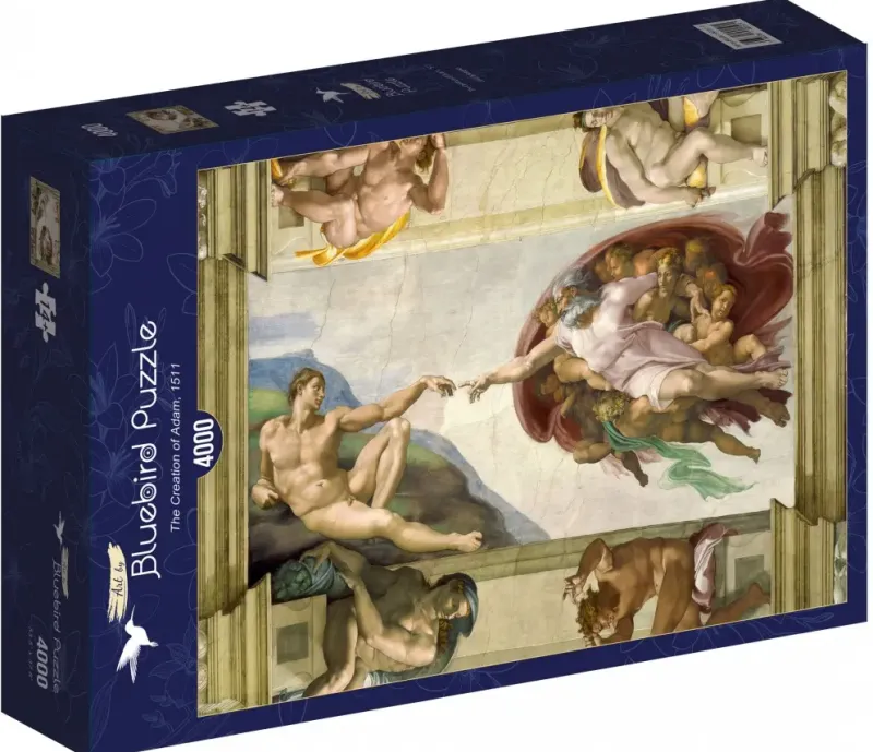 Bluebird Puzzle : Michelangelo - The Creation of Adam, 1511 (4000)