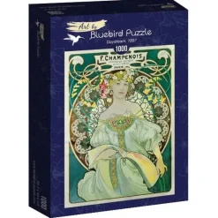 Bluebird Puzzle : Mucha - Daydream, 1897 (1000)