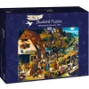 Bluebird Puzzle : Pieter Bruegel the Elder - Netherlandish Proverbs, 1559 (1000)