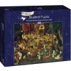 Bluebird Puzzle : Pieter Bruegel the Elder - The Fight Between Carnival and Lent, 1559 (1000)
