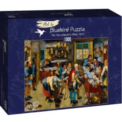 Bluebird Puzzle : Pieter Brueghel the Younger - The Tax-collector's Office, 1615 (1000)