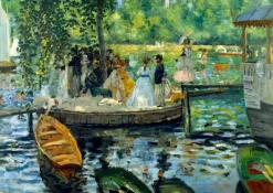 Bluebird Puzzle : Renoir - Bain a la Grenouillere, 1869 (1000)