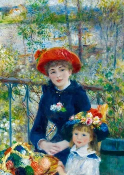 Bluebird Puzzle : Renoir - Two Sisters (On the Terrace), 1881 (1000)