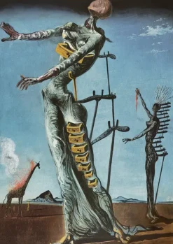 Bluebird Puzzle : Salvador Dali - Burning Giraffe, c. 1937 (1000)