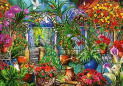 Bluebird Puzzle : Tropical Green House (1000)