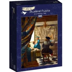 Bluebird Puzzle : Vermeer - Art of Painting, 1668 (1000)