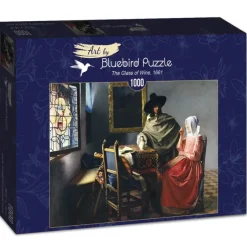 Bluebird Puzzle : Vermeer - The Glass of Wine, 1661 (1000)