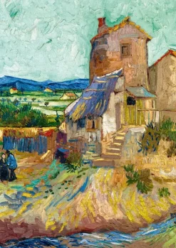 Bluebird Puzzle : Vincent Van Gogh - La Maison de La Crau (The Old Mill), 1888 (1000)