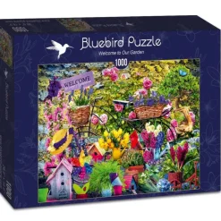 Bluebird Puzzle : Welcome to Our Garden (1000)