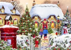 Bluebird Puzzle : Winter Cottage (1000)