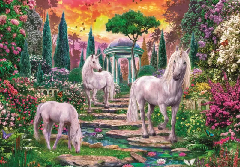 Clementoni : Classical Garden Unicorns (2000)