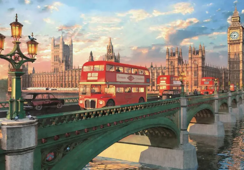 Clementoni : Dominic Davison - Westminster Bridge (500)