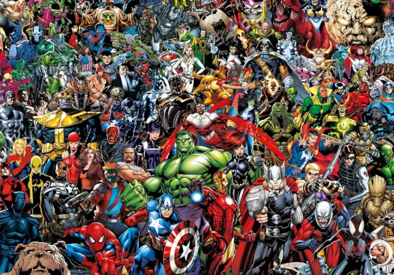 Clementoni : Impossible Puzzle - Marvel (1000)