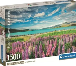 Clementoni : Lupins at Lake Tekapo (1500)