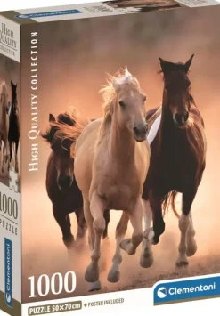 Clementoni : Running Horses (1000)